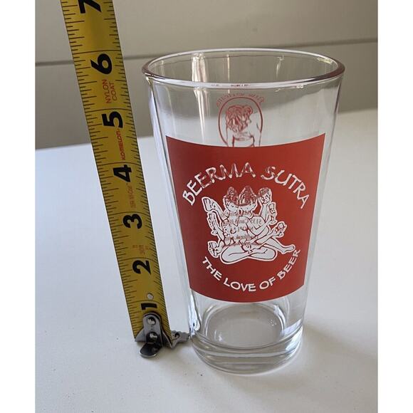 New Orleans The Bulldog Draft Draft Freak Beerma Sutra Pint Glass - Picture 5 of 5